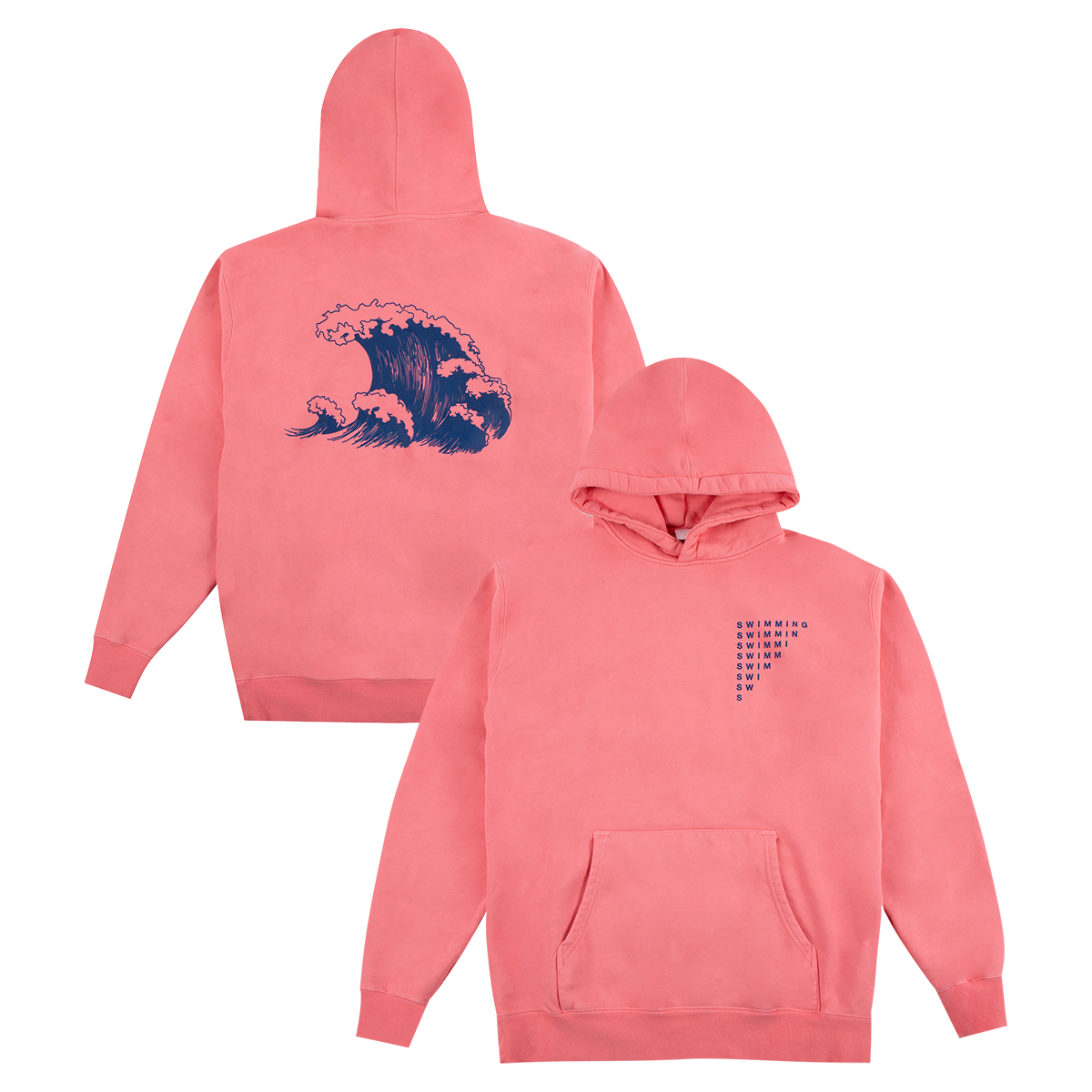 Swimming yin shop yang hoodie