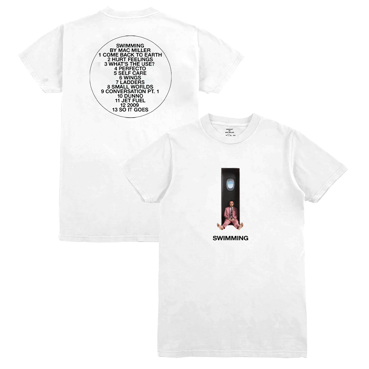 SWIMMING COVER TEE
