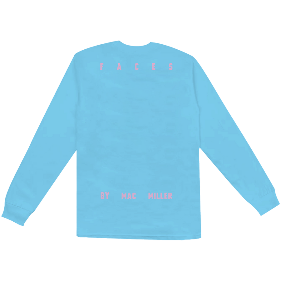 FACES BLUE LONG SLEEVE