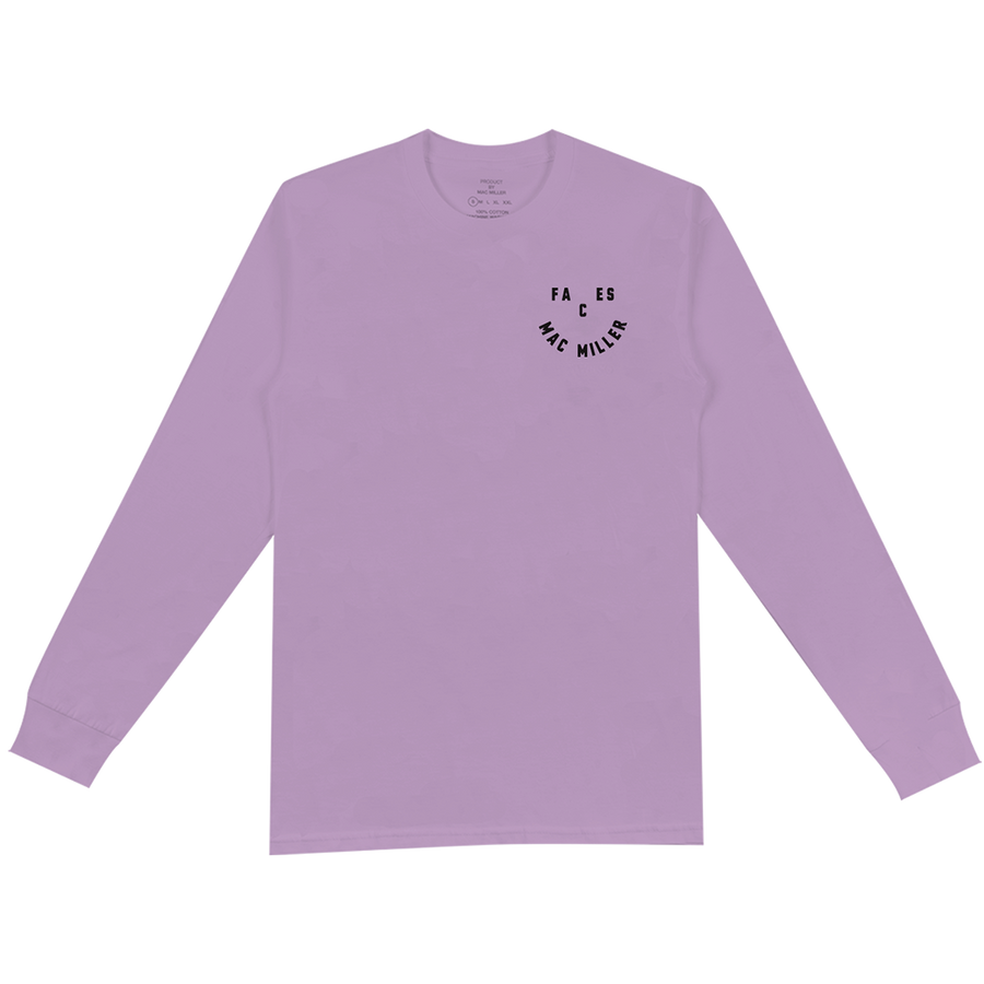 FACES SMILE PURPLE LONGSLEEVE