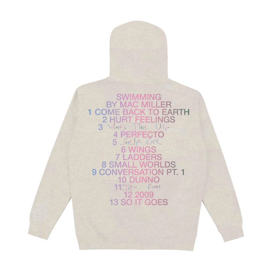 Swimming Gradient Hoodie Mac Miller Store