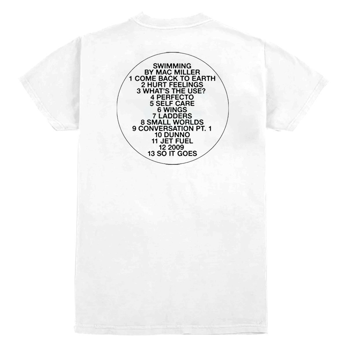 Swimming Swimming Cover Tee – Mac Miller Store