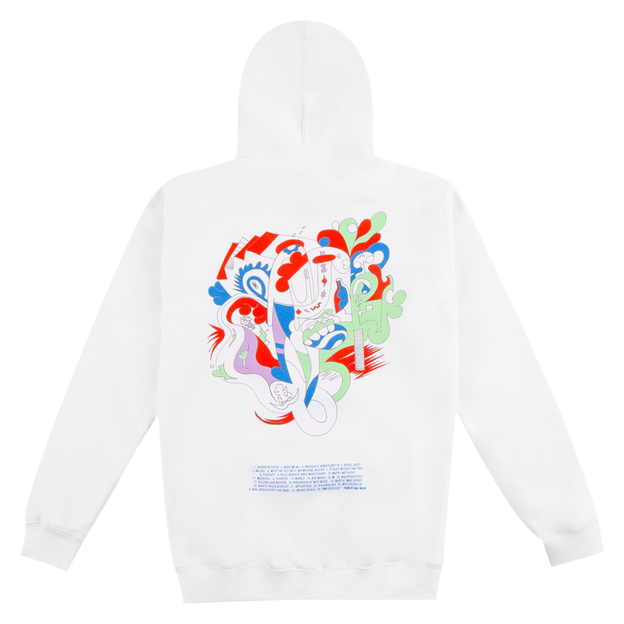FACES LETTERS HOODIE